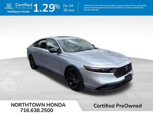 Solar Silver Metallic 2025 Honda Accord