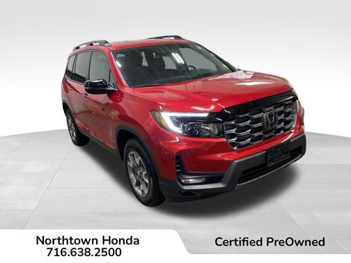 Radiant Red Metallic Ii 2023 Honda Passport