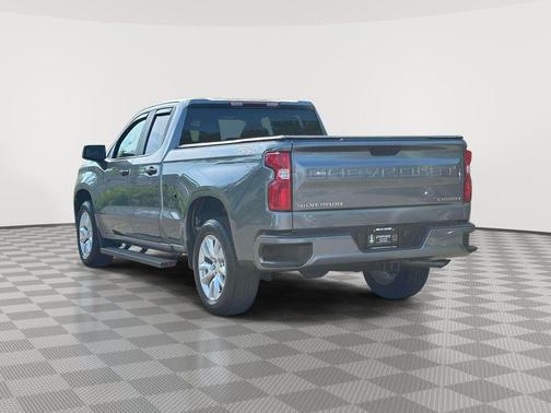 Satin Steel Metallic 2021 Chevrolet Silverado 1500 Custom