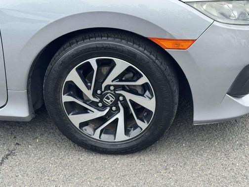 Lunar Silver Metallic 2017 Honda Civic LX