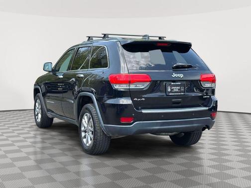Brilliant Black Crystal Pearlcoat 2015 Jeep Grand Cherokee Limited