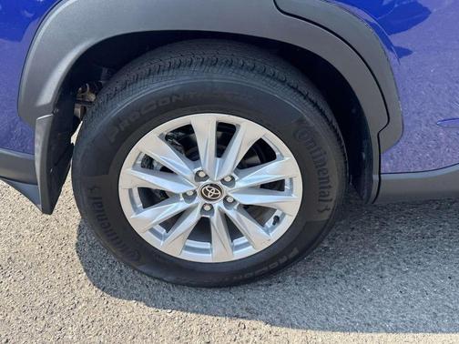 Blue Crush Metallic 2023 Toyota Corolla Cross LE