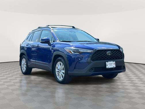 Blue Crush Metallic 2023 Toyota Corolla Cross LE