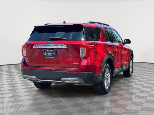 Red Metallic 2023 Ford Explorer XLT