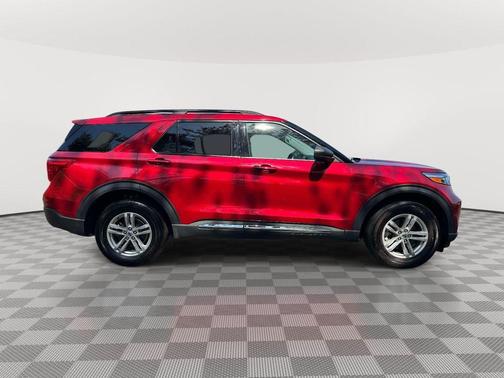 Red Metallic 2023 Ford Explorer XLT