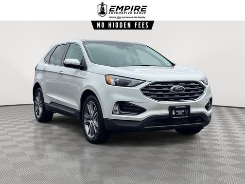 Star White 2022 Ford Edge Titanium