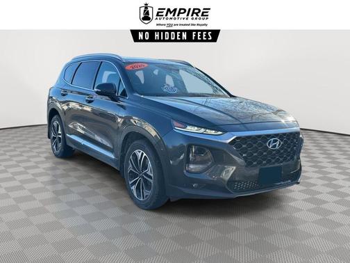 Portofino Gray 2020 Hyundai SANTA FE 2.0T SEL