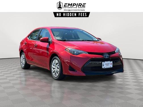 Barcelona Red Metallic 2018 Toyota Corolla LE