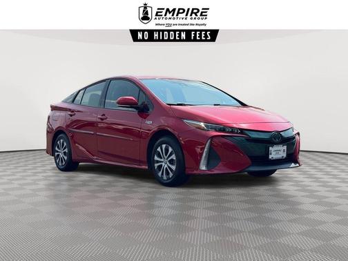 Red 2020 Toyota Prius Prime LE