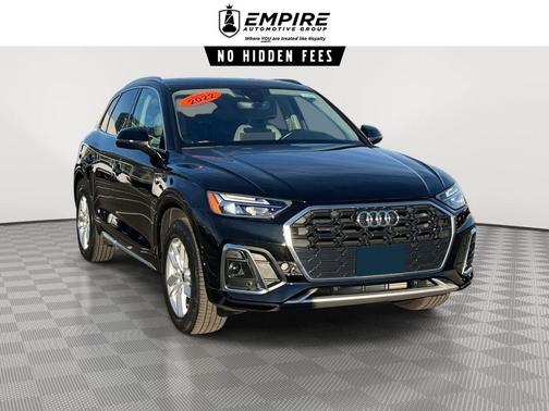 Mythos Black Metallic 2022 Audi Q5 45 S line quattro Premium
