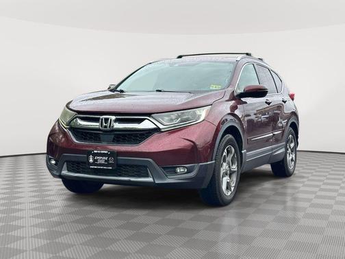 Maroon 2017 Honda CR-V EX-L