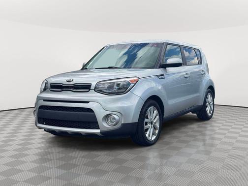 Bright Silver 2017 Kia Soul +