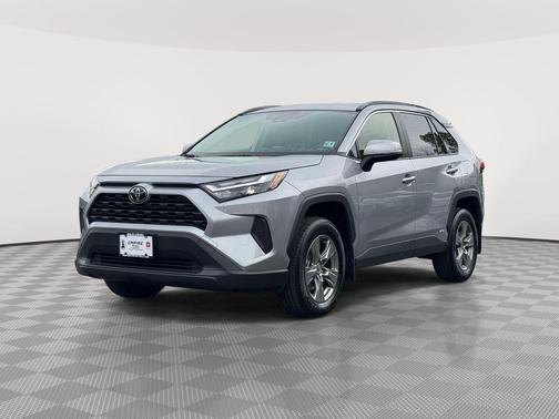 Silver Sky Metallic 2025 Toyota RAV4 Hybrid LE