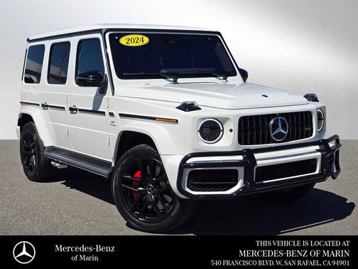Polar White 2024 Mercedes-Benz AMG G 63