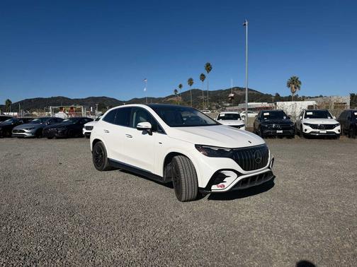 Polar White 2024 Mercedes-Benz AMG EQE 4MATIC+