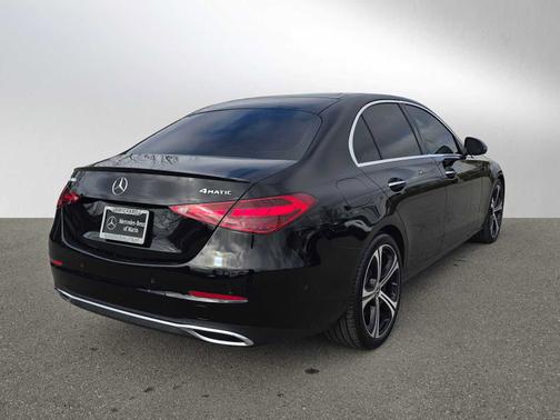 Black 2024 Mercedes-Benz C-Class C 300 4MATIC