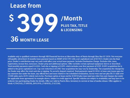 2025 Mercedes-Benz GLA 250 