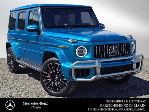MANUFAKTUR hyper blue magno 2025 Mercedes-Benz AMG G 63