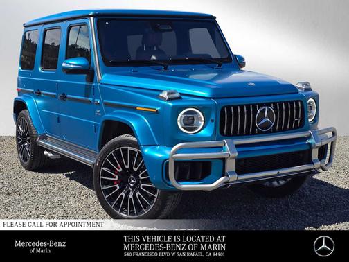 MANUFAKTUR hyper blue magno 2025 Mercedes-Benz AMG G 63 Base