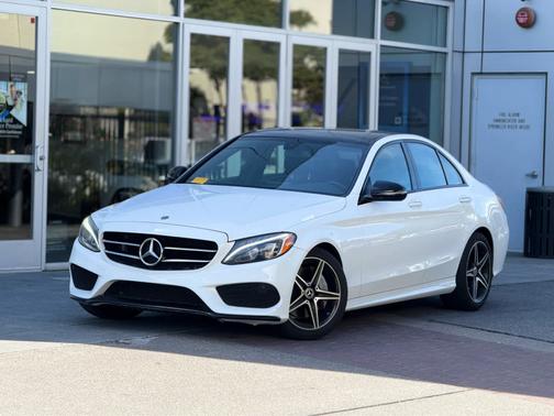 Polar White 2018 Mercedes-Benz C-Class
