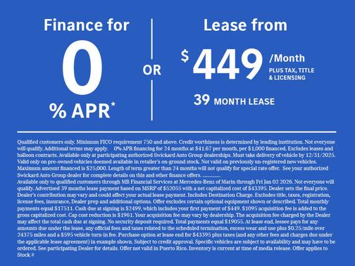 2025 Mercedes-Benz C-Class C 300