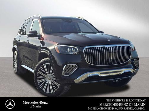 Obsidian Black 2024 Mercedes-Benz Maybach GLS 600