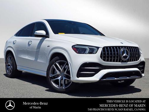 Polar White 2023 Mercedes-Benz AMG GLE 53 4MATIC Coupe
