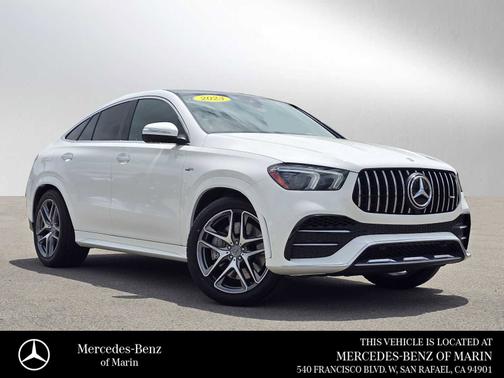 Polar White 2023 Mercedes-Benz AMG GLE 53 4MATIC Coupe