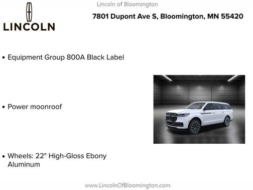 2025 Lincoln Navigator Black Label