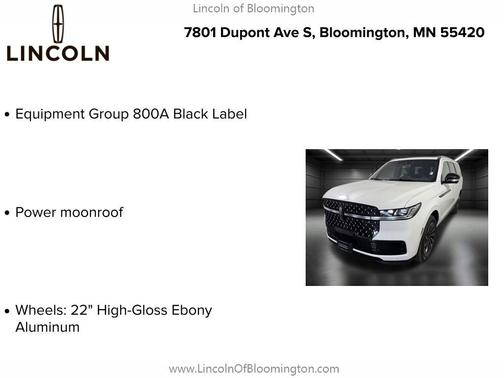 2025 Lincoln Navigator Black Label