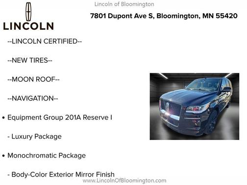 2023 Lincoln Navigator Reserve