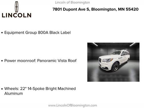 2022 Lincoln Navigator Black Label