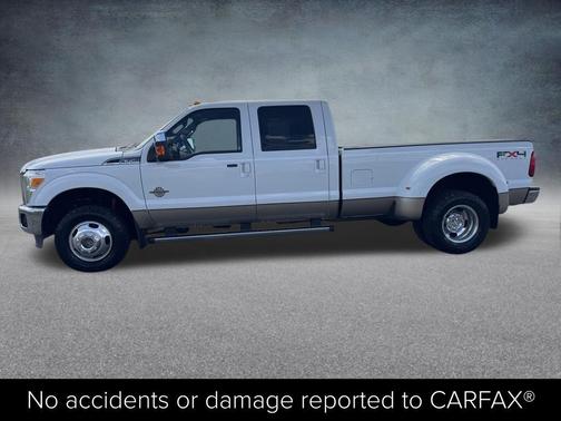 OXFORD WHITE 2011 Ford F-350 Lariat