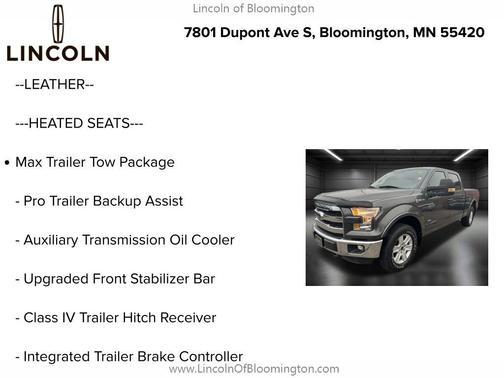 2016 Ford F-150 Lariat