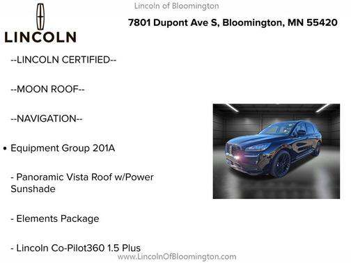 2022 Lincoln Corsair Reserve