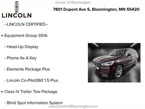 2023 Lincoln Aviator Grand Touring AWD