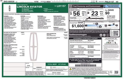 FLIGHT BLUE MET CC 2023 Lincoln Aviator Grand Touring AWD
