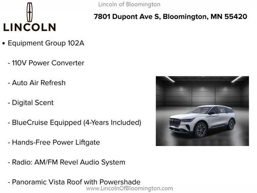 SILVER RADIANCE MET CC 2026 Lincoln Nautilus Premiere