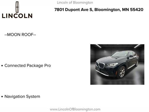 2025 BMW X4 xDrive30i