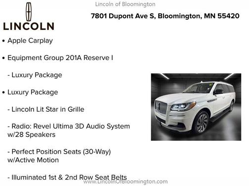 2023 Lincoln Navigator Reserve