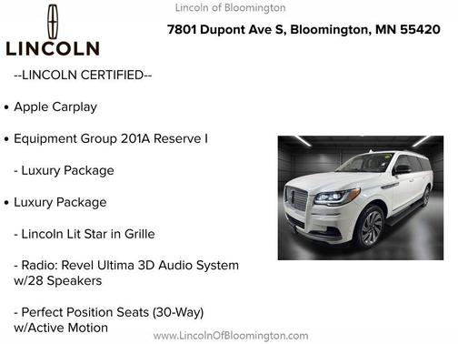 2023 Lincoln Navigator Reserve