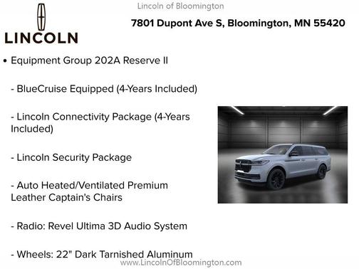 GRAY MIST METALLIC TRI-COAT 2026 Lincoln Navigator Reserve