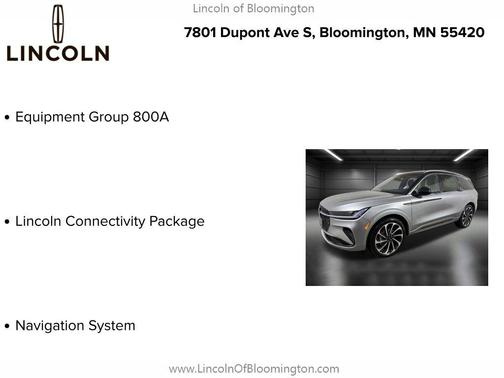 2026 Lincoln Nautilus Black Label