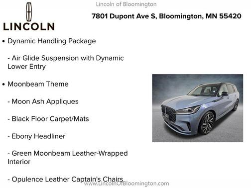 WHISPER BLUE MET CC 2026 Lincoln Aviator Black Label AWD
