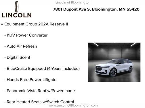 2026 Lincoln Nautilus Reserve