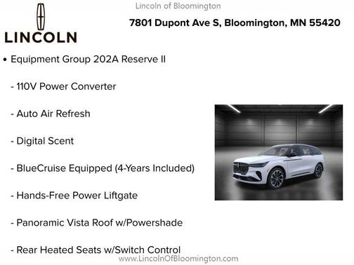 2026 Lincoln Nautilus Reserve