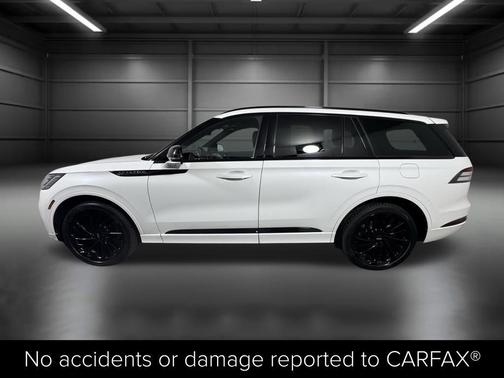 PRISTINE WHITE MET 3C 2025 Lincoln Aviator Reserve AWD