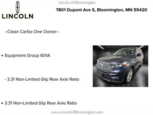 2022 Ford Explorer Platinum