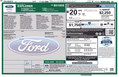 2022 Ford Explorer Platinum