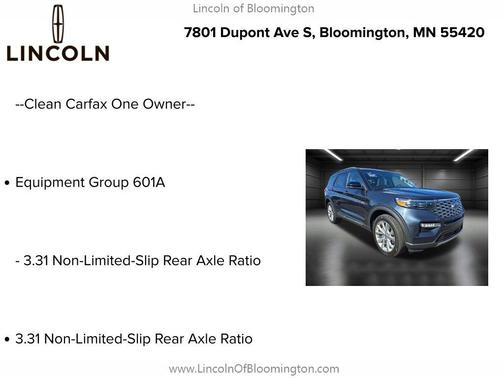 2022 Ford Explorer Platinum